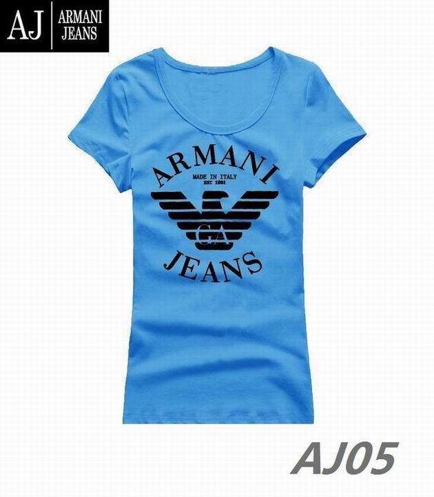 Armani short round collar T woman S-XL-186